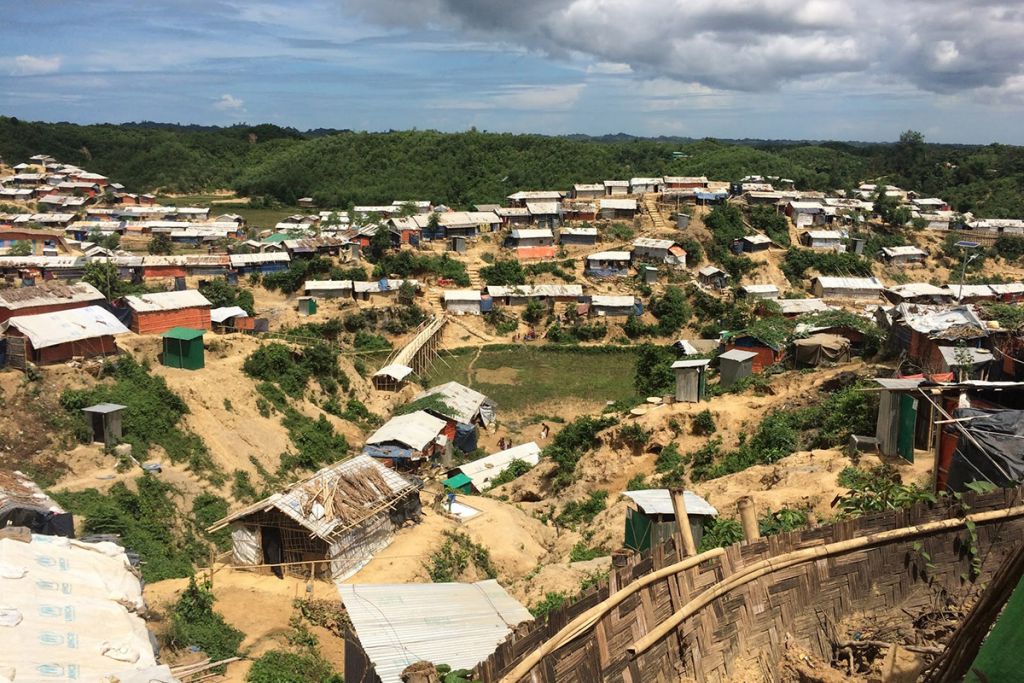 Refugee settlements in Cox's Bazaar, Bangladesh