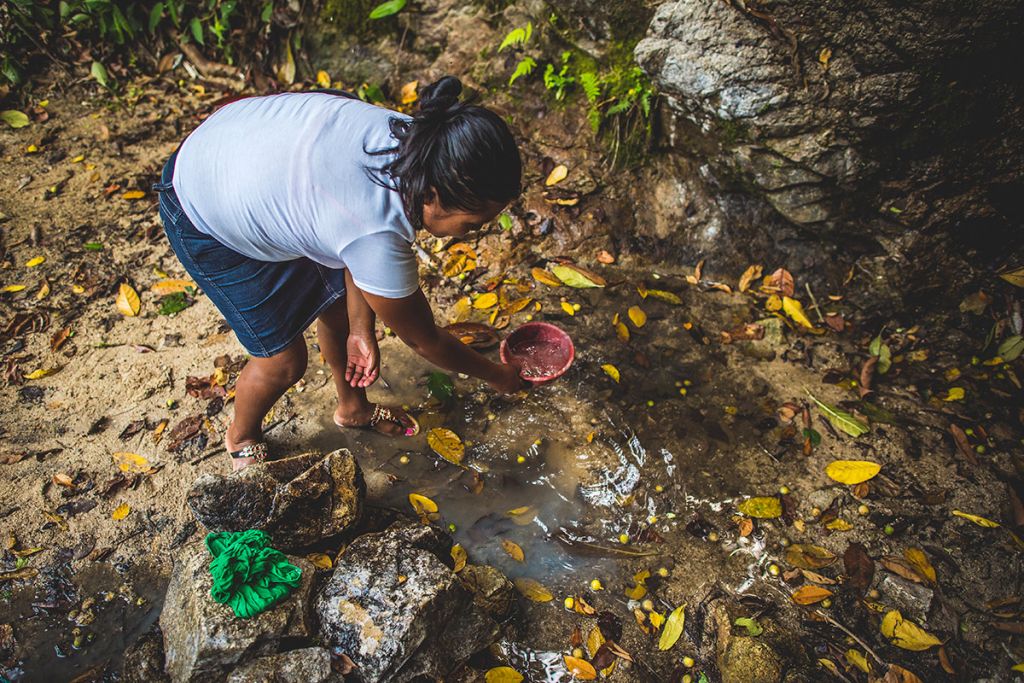Dirty water in Honduras