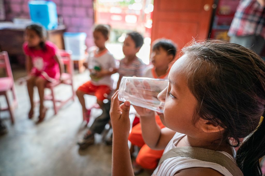 Children in the classroom