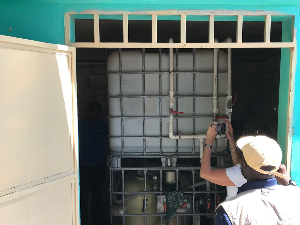 Living Water Treatment System in Lafiteau, Haiti