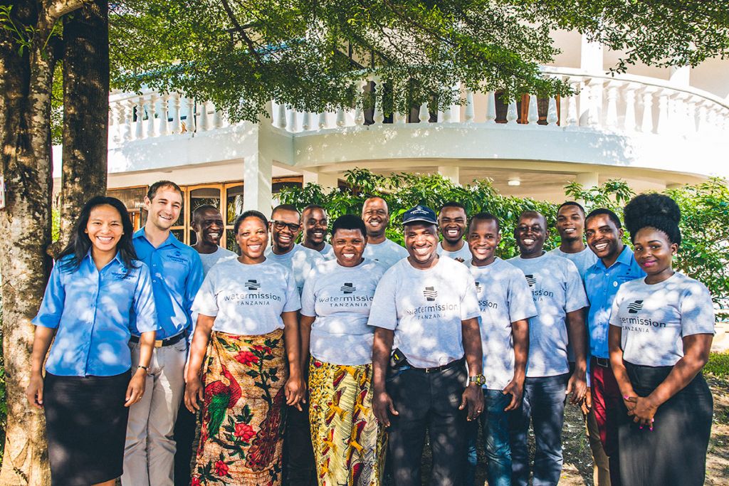 Water Mission's team in Dar es Salaam, Tanzania