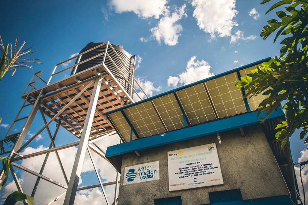 Protected water storage