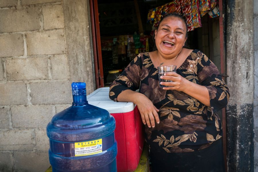 mexico, water, safe water, happy, joy, woman, water access, sanitation