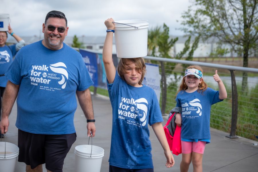 The Walk is a fun way for families to make a difference in the world together.