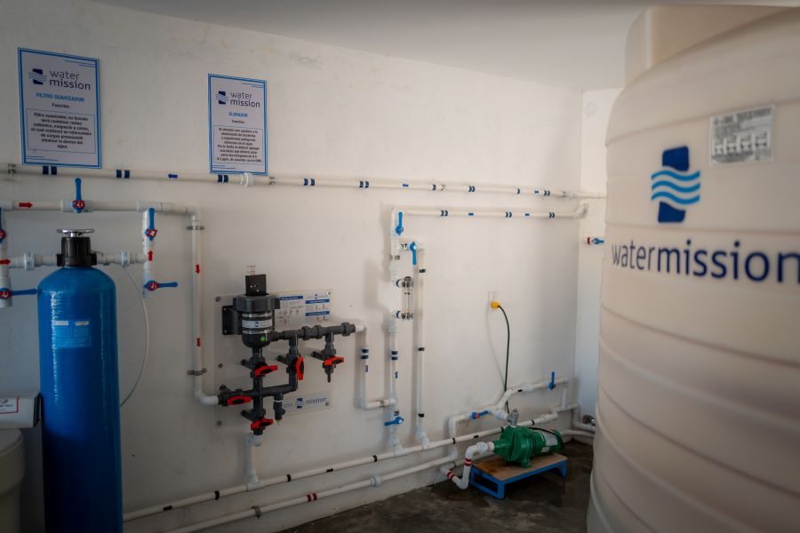 Water Mission’s project in Colonia Hildago, Mexico, got safe water flowing to meet physical needs.